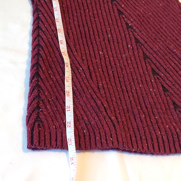 Style & Co   Dark red Sweater .Size Small .Great Condition. - Picture 5 of 8